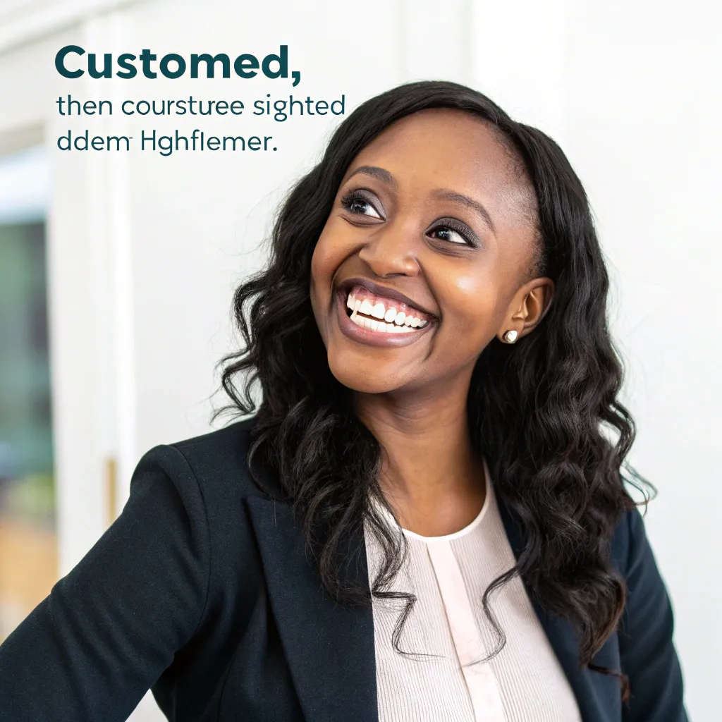 A delighted customer named Aisha Mbatha